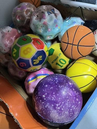 popa: Uşaq üçün müxtəlif dizaynlarda kiçik top dəsti - Növlər: basketbol — 2