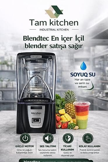 Elektronika: Blendtec Connoisseur 825 – sənaye mətbəxləri üçün peşəkar blender - — 1