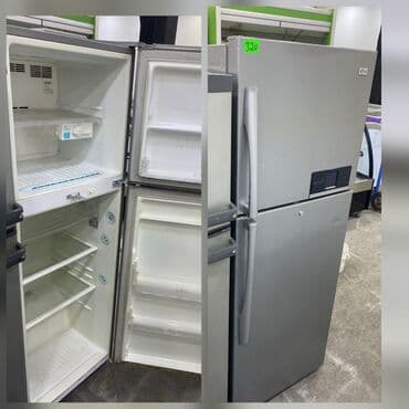 mini dondurucu: İşlənmiş 2 qapılı LG Soyuducu Satılır, rəng - Gümüşü — 1