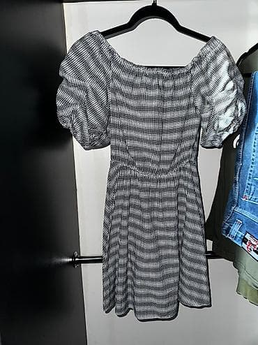 vecerni don: Платье легкое в клеточку 
yüngül damalı don — 1