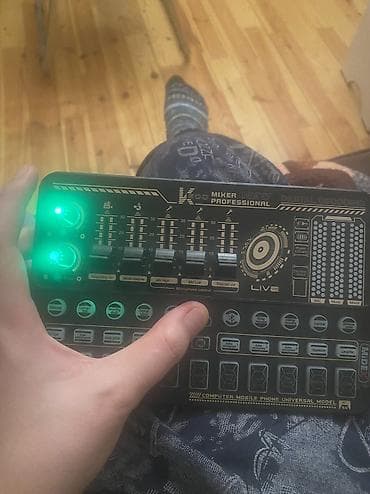 limitsiz internet bakcell: Sk-500 Mobile Ve Pc Üçün Ses kartı prafesyanal studiyo mikseri canlı — 2