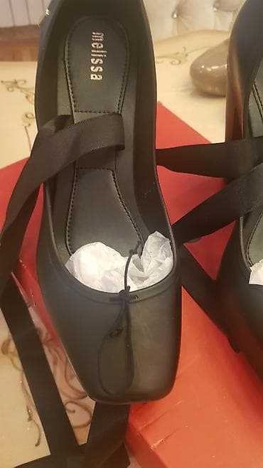 kablok ayaqqabilar: Tuflilər, Ölçü: 40, rəng - Qara, Yeni — 2