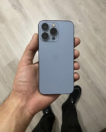 IPhone 13 Pro, 128 GB, Sierra Blue, Zəmanət, Simsiz şarj, Face ID lalafo.az -da IPhone 13 Pro, 128 GB, Sierra Blue, Zəmanət, Simsiz şarj, Face ID