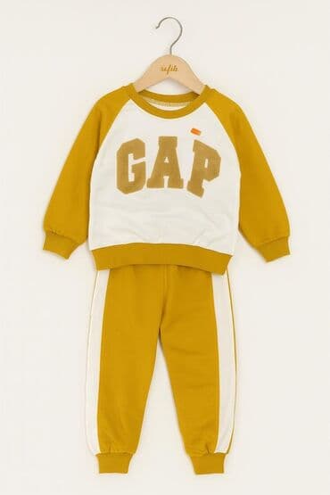 ritmik gimnastika üçün kupalniklər: Uşaq üçün idman dəsti - Model: 2 hissəli dəst – sweatşört və şalvar - — 6