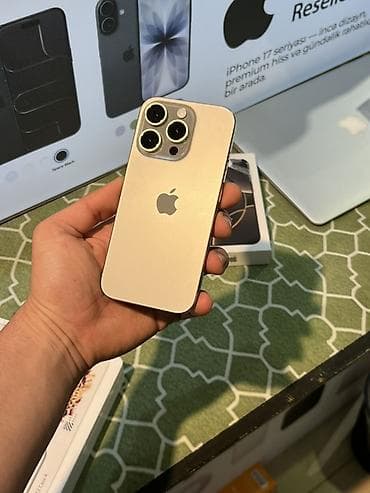 iphone barter edilir: IPhone 16 Pro, Natural Titanium, Face ID — 1