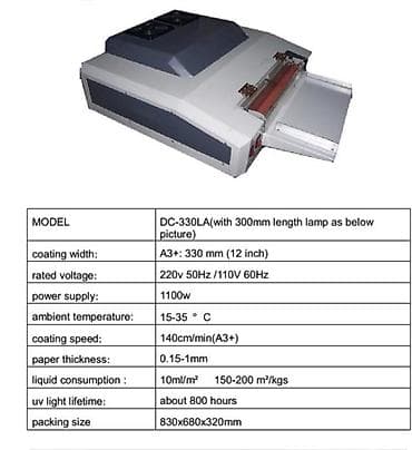 china aid notebook: Uv laklama avadanliqi. Kağızın üzərinə uv lak örtüyü çəkir. Seçmə lak — 3
