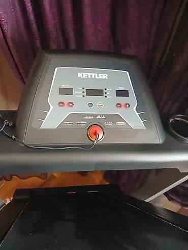 velosiped kameri: Kettler qaçış trenajoru - Elektrikli qaçış cəhazı, konsolda KETTLER — 1