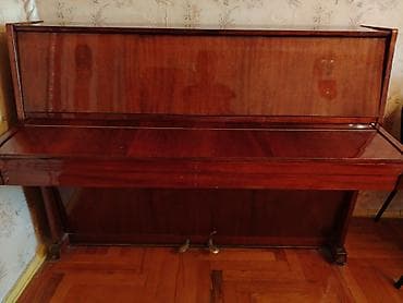 Upright pianino – “Ukraina” (СССР istehsalı) - Korpus: tünd — 1