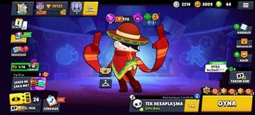 4 gune ariqlamaq: Brawl Stars hesabı – detallı oyun profili - Profil adı: amin (ID — 3