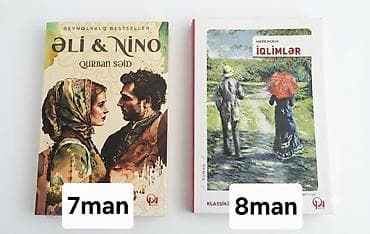 Məhsul: 2 ədəd bədii ədəbiyyat kitabı 1) Əli & Nino – Qurban Səid