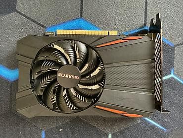 intel core i5: Videokart Gigabyte GeForce GTX 1050 Ti, 4 GB, İşlənmiş — 4