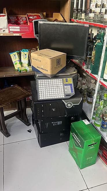 kassa aparat: 2 dəst 1C proqramı ilə birlikdə hazır.monitor.klav.maus.pross.barkod — 4