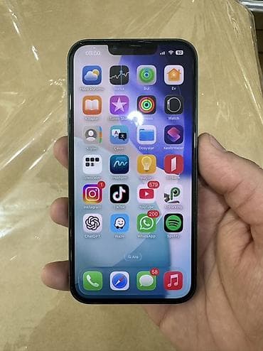 IPhone 13, 128 GB, Yaşıl, Barmaq izi, Simsiz şarj, Face ID