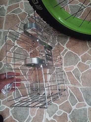 Digər biznes avadanlığı: Velosipedlər üçün yük yığmağa metal səbətlər Çatdırılma metrolara — 3