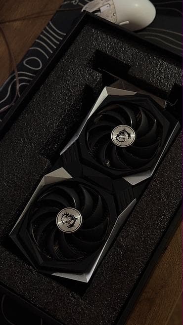Kompüter ehtiyyat hissələri: Videokart MSI Radeon RX 6600 XT, 8 GB, İşlənmiş — 4