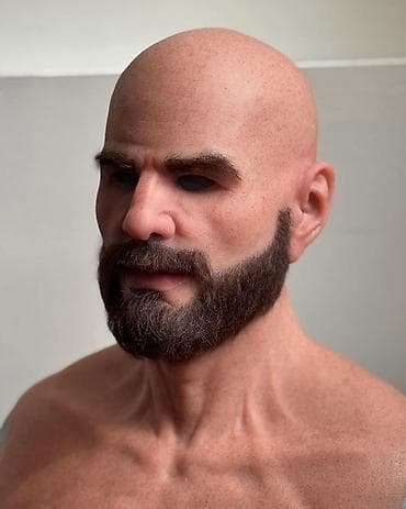 Realistik Profesional silikon maskalar - Material: yüksək keyfiyyətli — 6