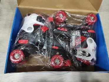 uşaqlar üçün tekerli krosovkalar: Keyfiyyətli 4 təkərli rolik. Razmerləri var. Metrolara və şəhərdaxili — 9