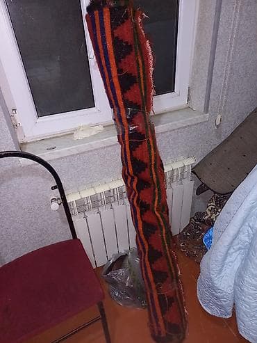 xalca tuklu: Şəki–Quba bölgəsi üslubunda əl toxuması yun kilim - Material: 100% — 2