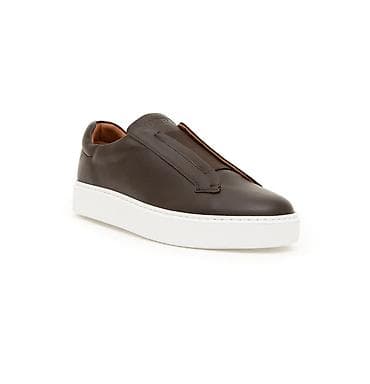qara cins salvarlar kisi ucun: U.S. Polo Assn. kişi slip-on idman ayaqqabısı - Rəng: tünd qəhvəyi — 4