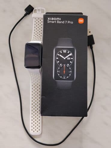 apple smart saat: Smart qolbaq, Xiaomi, rəng - Ağ — 3