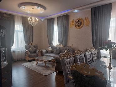 Klassik-lüks üslubda tam komplekt qonaq otağı mebeli - Rəng və üslub — 4