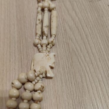 xari bulbul klonu: Qədimi fil sümüyündən kolye boyunbağ Yaponiya — 3