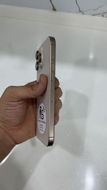 iphone 17 pro max azerbaycan qiymeti: IPhone 16 Pro Max, 256 ГБ, Desert Titanium, Face ID, С документами, Гарантия — 2