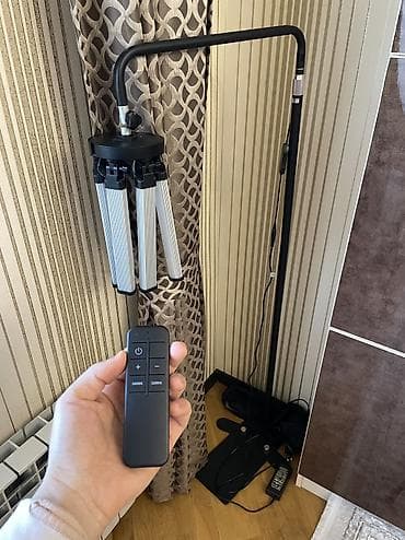 iphon 14: Peşəkar foto/video işıqlandırma seti Və güzgü Əlaqə Wp yazın Tərkib — 2