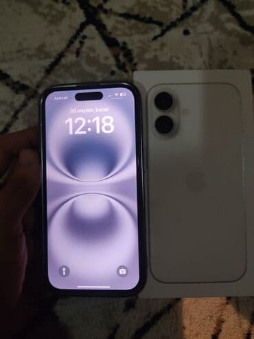azercell nomrə: IPhone 16, 128 GB, Ağ — 2