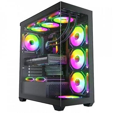 Korpuslar: ✔️ ATX / mATX / Mini-ITX dəstəyi ✔️ 4 ədəd ARGB fan ✔️ Temperli yan — 1