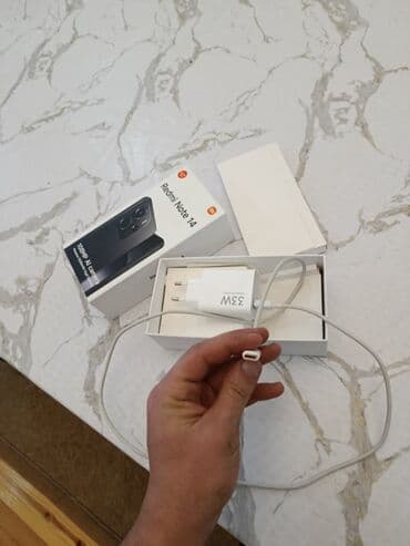 xiaomi note 10 lite: Redmi Note 14, 128 GB, rəng - Mavi, Barmaq izi — 7