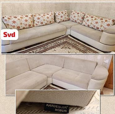 divanlarin temiri: Künc divan, İşlənmiş, Bazalı — 1