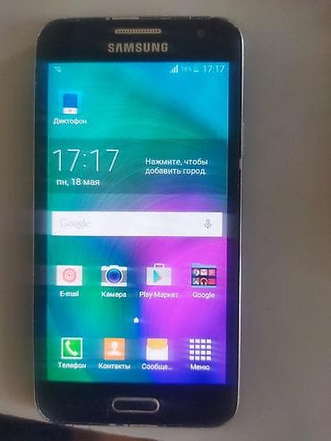 iphone xs 512: Samsung Galaxy A3 2016, 16 GB, rəng - Qara — 1