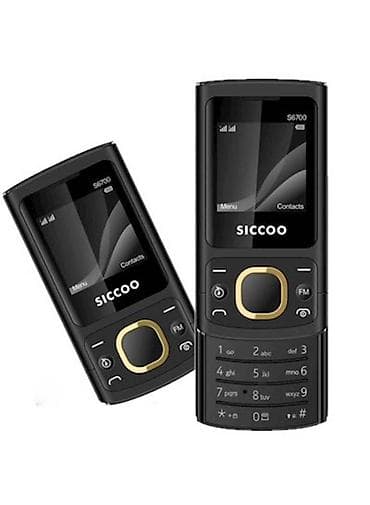 Mobil telefon Siccoo S6700 Black Brend: Siccoo Qurğunun növü: Mobil — 1