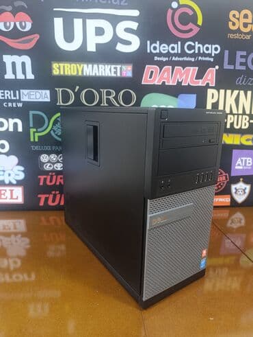 Planşetlər: 💻Dell OptiPlex • Prosessor: Intel Core i7-4790 3.6GHz(8 CPUs) • Ram — 2