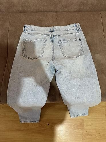 baggy cins: Bershka original baggy cins şalvar. W32 (EU42). Çox yaxşı — 6