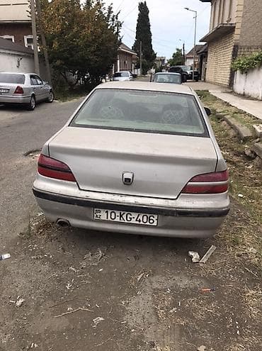 kiya maşını: Peugeot 406 sedan - Kuzov: sedan, gümüşü rəng - Nömrə nişanı — 4