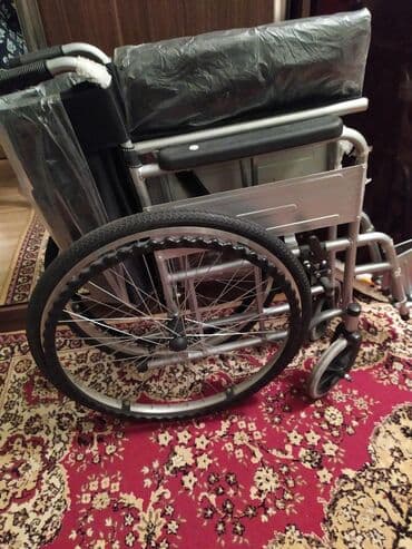 инвалидная коляска цена бу: Əlil arabası.1 dəfə sürülüb. Real alıcıya ashagi yeridə olacey — 3