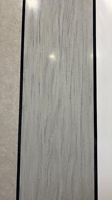 divar deşən: Kvars kompozit (engineered stone) səthlər – açıq bej-boz tonlarda — 4