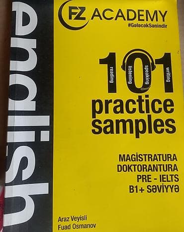 array informatika: FZ Academy dərslikləri paketi 1) English – “101 Practice Samples” - — 1