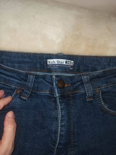 cins pencekler instagram: Cins şalvar dar S-M ölçü — 1