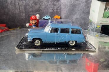 metbex tavan modelleri: Коллекционная модель VOLGA GAZ-22 blue 1962 DeAgostini Scale 1:43 — 2