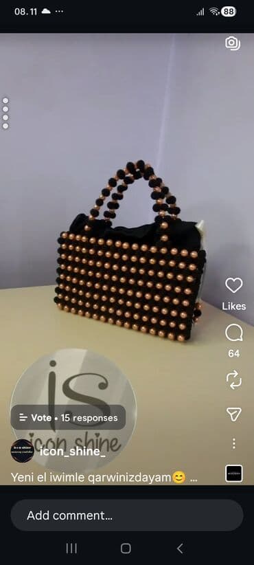 ciyin cantası: Əl çantası, Yeni — 3