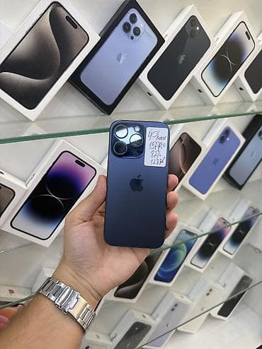 ipad 6: IPhone 15 Pro, Blue Titanium, Zəmanət, Kredit, Simsiz şarj — 2