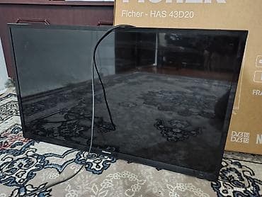Hisense televizor + pult təmiz televizordu çox az tünd gostərir