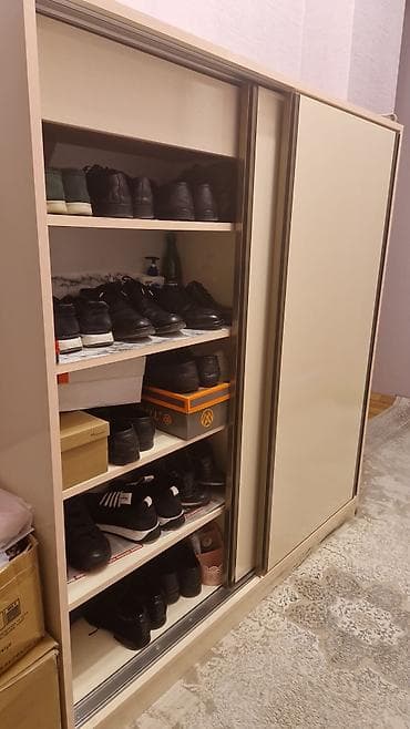 Qorkalar: 2 qapılı, Digər rəng, Digər material Ayaqqabı dolabı — 2
