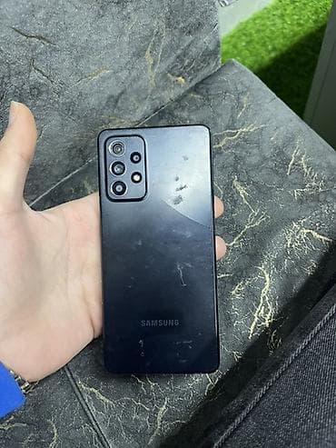 iphone 8 ekrani: Samsung Galaxy A52, rəng - Qara, Barmaq izi — 2