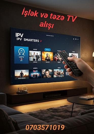 Televizorlar: İşlək və təzə TV alışı xidməti - Hər növ televizorların qəbulu: smart — 1