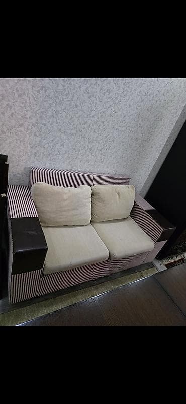 ucuz vitrin: Qonaq otağı üçün mebel dəsti - Material: tünd qəhvəyi ağac rəngli — 8