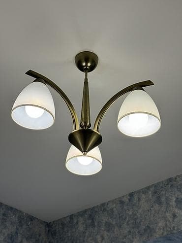 Çılçıraq, 3 lampa, Metal